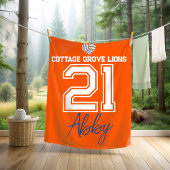 Volleyball Senior Player Personalized Fleece Deken