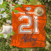 Volleyball Senior Player Personalized Fleece Deken