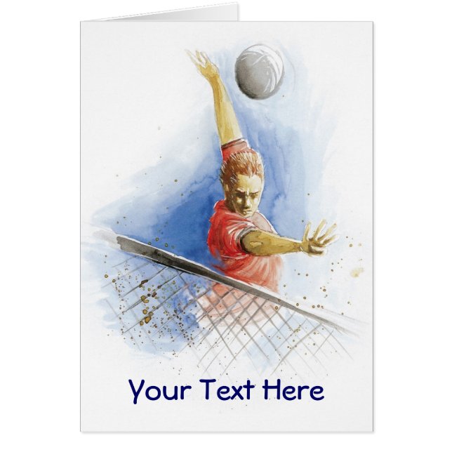 Volleyball Serve (Voorkant)