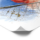 Volleyball Serve Poster (Hoek)