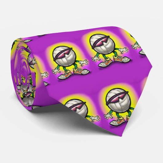 Volleyball Shades Stropdas (Opgerold)
