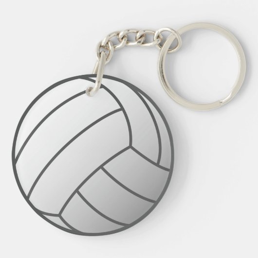 Volleyball Sleutelhanger (Achterkant)