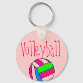 Volleyball Sleutelhanger (Voorkant)
