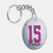 Volleyball Sleutelhanger (Voorkant Links)