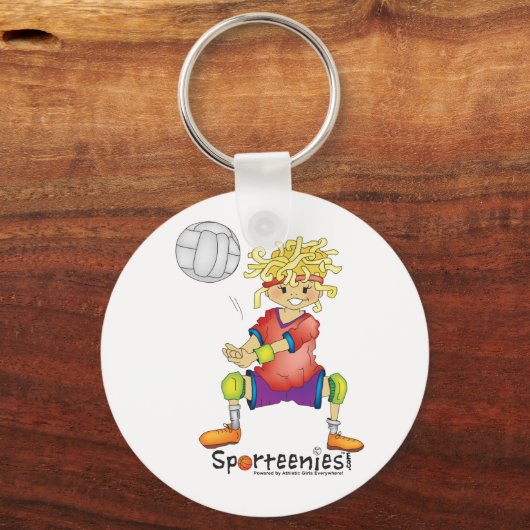 Volleyball Sleutelhanger (Voorkant)
