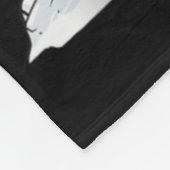 Volleyball Snowman Christmas Tree Lights Xma T Shi Fleece Deken (Hoek)