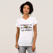 Volleyball Softserve T-shirt (Voorkant volledig)