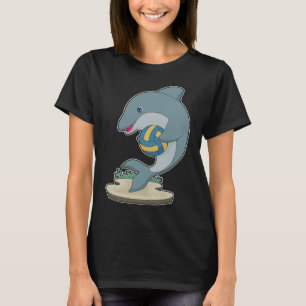 Volleyball-speler Dolphin Volleyball T-shirt