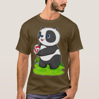 Volleyball-speler Panda Volleyball T-shirt