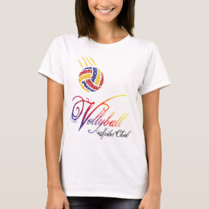Volleyball Spiker Chick T-shirt