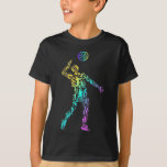 Volleyball Sport Elements Volleyball Player T-shirt<br><div class="desc">Volleyball Sport Elements Volleyball Player. Volleyball Lover Sports Art.</div>