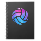 Volleyball Sport Fitness Gift Notitieboek (Voorkant)