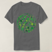 Volleyball St Patricks Day Shamrock Clover Irish G T-shirt (Design voorkant)