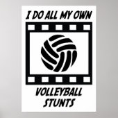 Volleyball Stunts Poster (Voorkant)