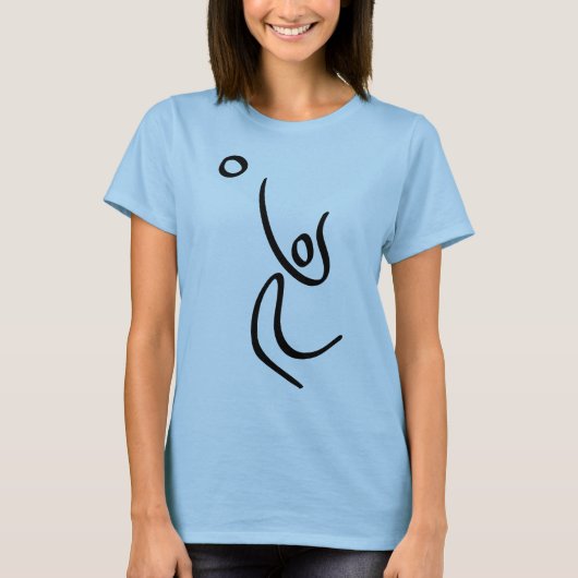Volleyball T-shirt (Voorkant)