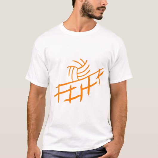 Volleyball T-Shirt (Voorkant)