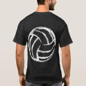 Volleyball T-shirt (Achterkant)