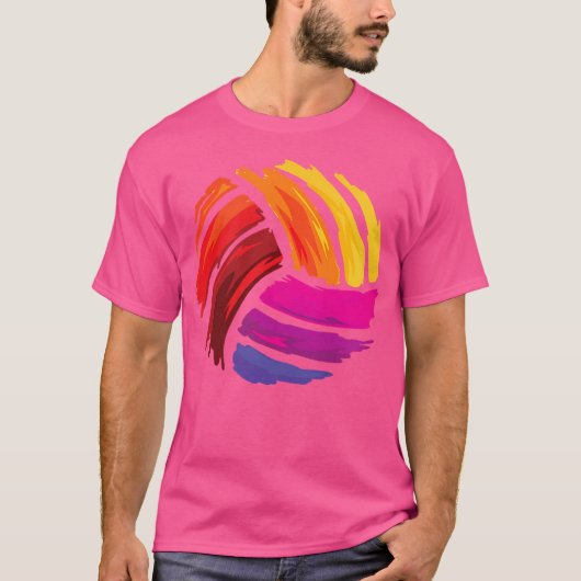 Volleyball T-shirt (Voorkant)