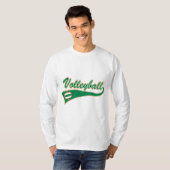 Volleyball T-shirt (Voorkant volledig)