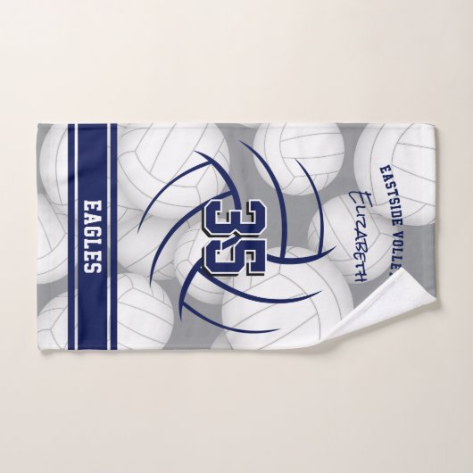 Volleyball team and athlete name handdoek (Handdoek)