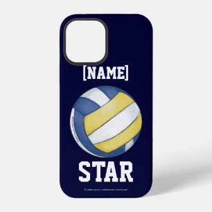 Volleyball Team Naam en Nummer Case-Mate iPhone C 12 Hoesje