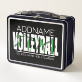 Volleyball Team Player ADD NAME School Top Athlete (Voorkant)