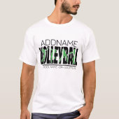 Volleyball Team Player ADD NAME School Top Athlete (Voorkant)