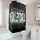 Volleyball Team Player ADD NAME School Top Athlete Douchegordijn (In situ)