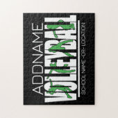 Volleyball Team Player ADD NAME School Top Athlete Legpuzzel (Verticaal)
