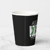 Volleyball Team Player ADD NAME School Top Athlete Papieren Bekers (Rechts)