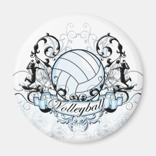 Volleyball Tribal Magneet