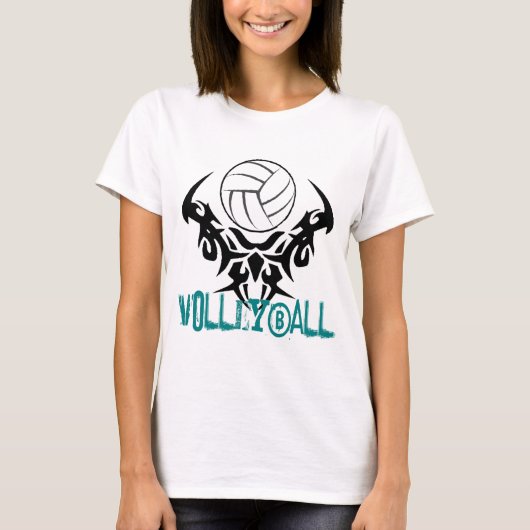 Volleyball Tribal T-shirt (Voorkant)