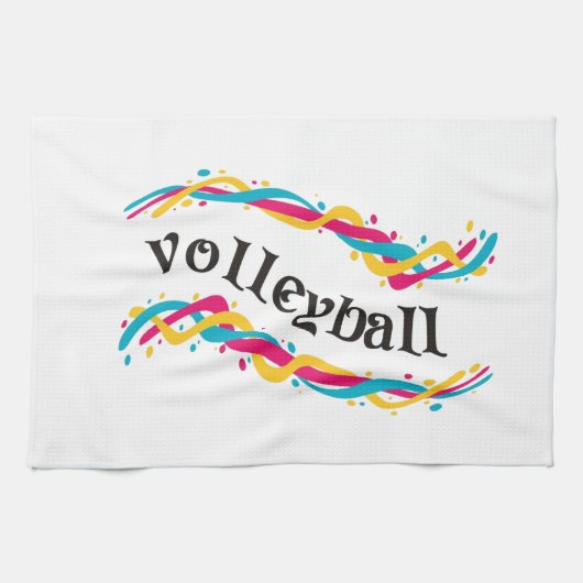 Volleyball Twists Theedoek (Horizontaal)