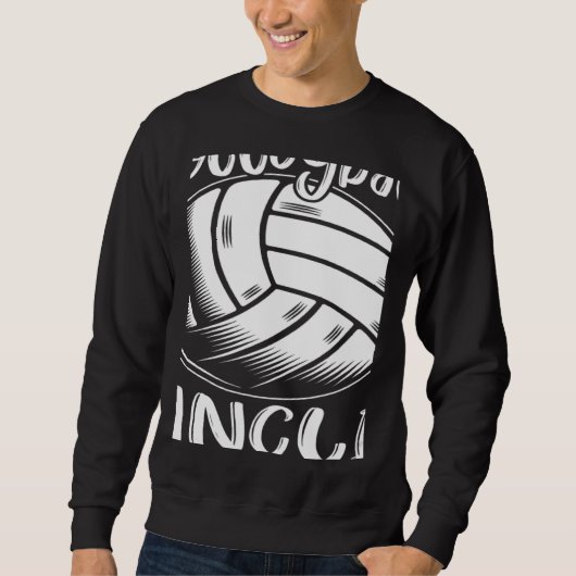 Volleyball Uncle For Family Matching Players Team Trui (Voorkant)