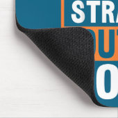 Volleyball Vader Straight Outta Geld Grappig Srts  Muismat (Hoek)