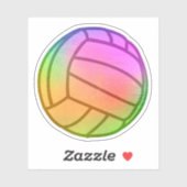 Volleyball Vinyl Sticker (Vel)