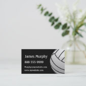 Volleyball Visitekaartje (Staand voorkant)