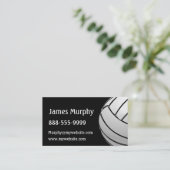 Volleyball Visitekaartje (Staand voorkant)