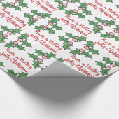 Volleyball Volley Jolly Wrapping Paper Cadeaupapier (Hoek)