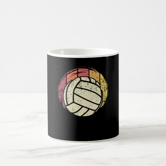 Volleyball Volleyball-Player Retro Koffiemok (Center)