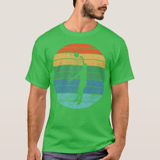 Volleyball Volleyball Player Retro T-shirt