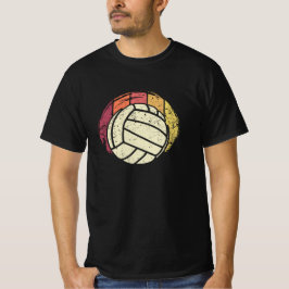 Volleyball Volleyball-speler Retro T-shirt