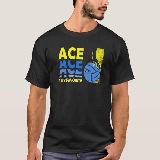 Volleyball Volleyball Team Grafische Sport T-shirt (Voorkant)
