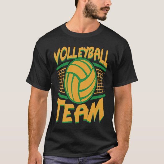 Volleyball  Volleyball Team T-shirt (Voorkant)