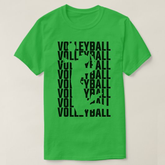 Volleyball VolleyballPlayer 2 T-shirt (Design voorkant)