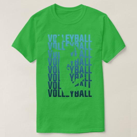 Volleyball VolleyballPlayer 3 T-shirt (Design voorkant)