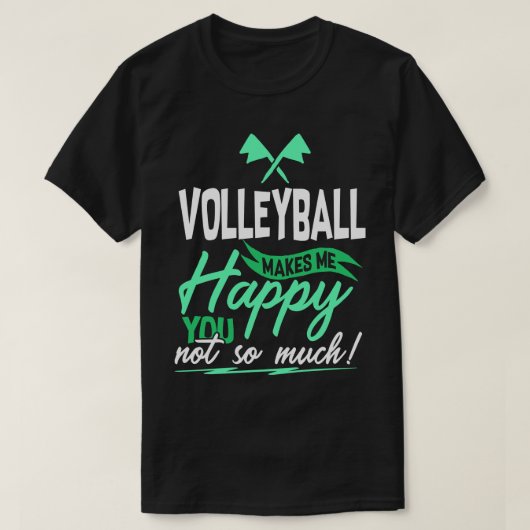 Volleyball VolleyballPlayer 4 T-shirt (Design voorkant)