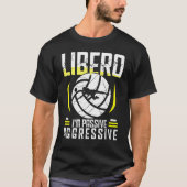 Volleyball voor mannen en vrouwen Volleyball Liber T-shirt (Voorkant)