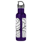 Volleyball Waterfles (Achterkant)