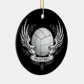 Volleyball Wings Ornament (Rechts)